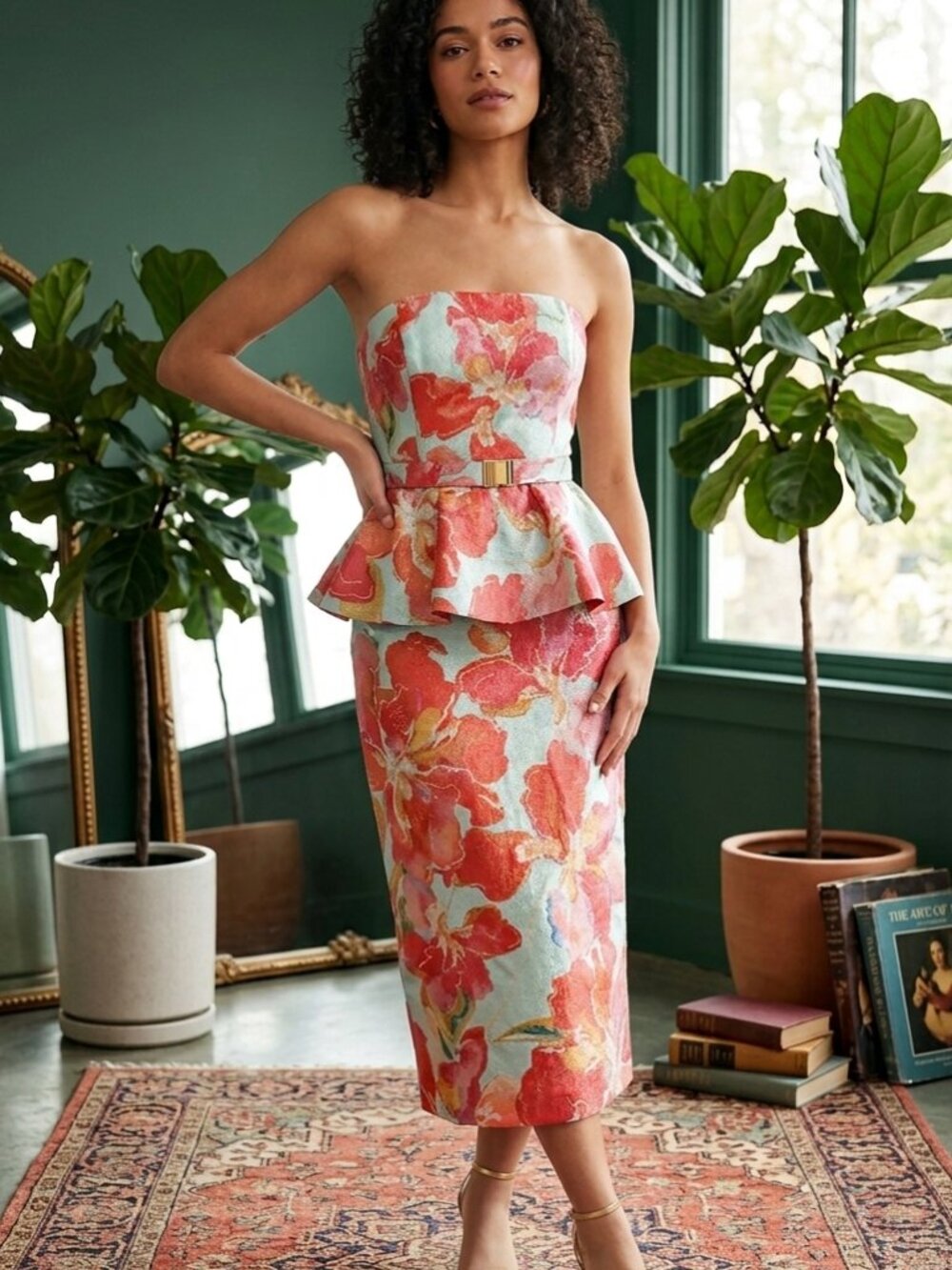 Hutch Unique peplum dress